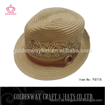 Mode billig Top Hüte cremefarbenen Fedora Hüte einzigartig für Männer